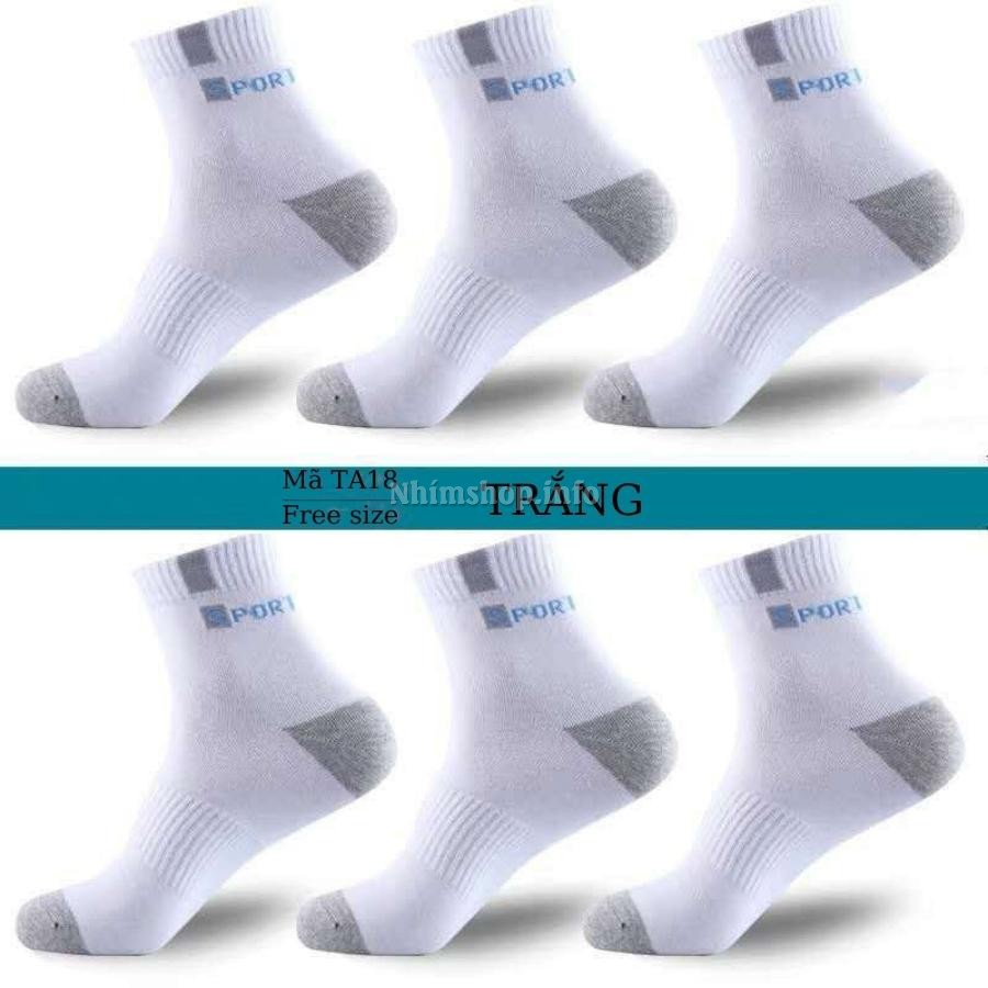 Tất trẻ em nam sport cổ cao 9 - 15 tuổi cho bé trai cotton mềm thoáng khí mùa hè đi giày thể thao đi học đá bóng TA18