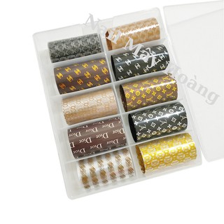Foil dán móng thương hiệu