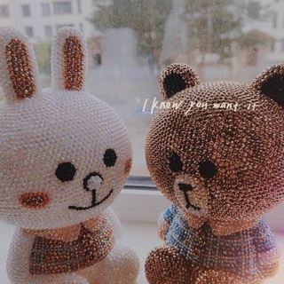 [CÓ SẴN] GẤU BROWN, THỎ CONY ĐÍNH ĐÁ