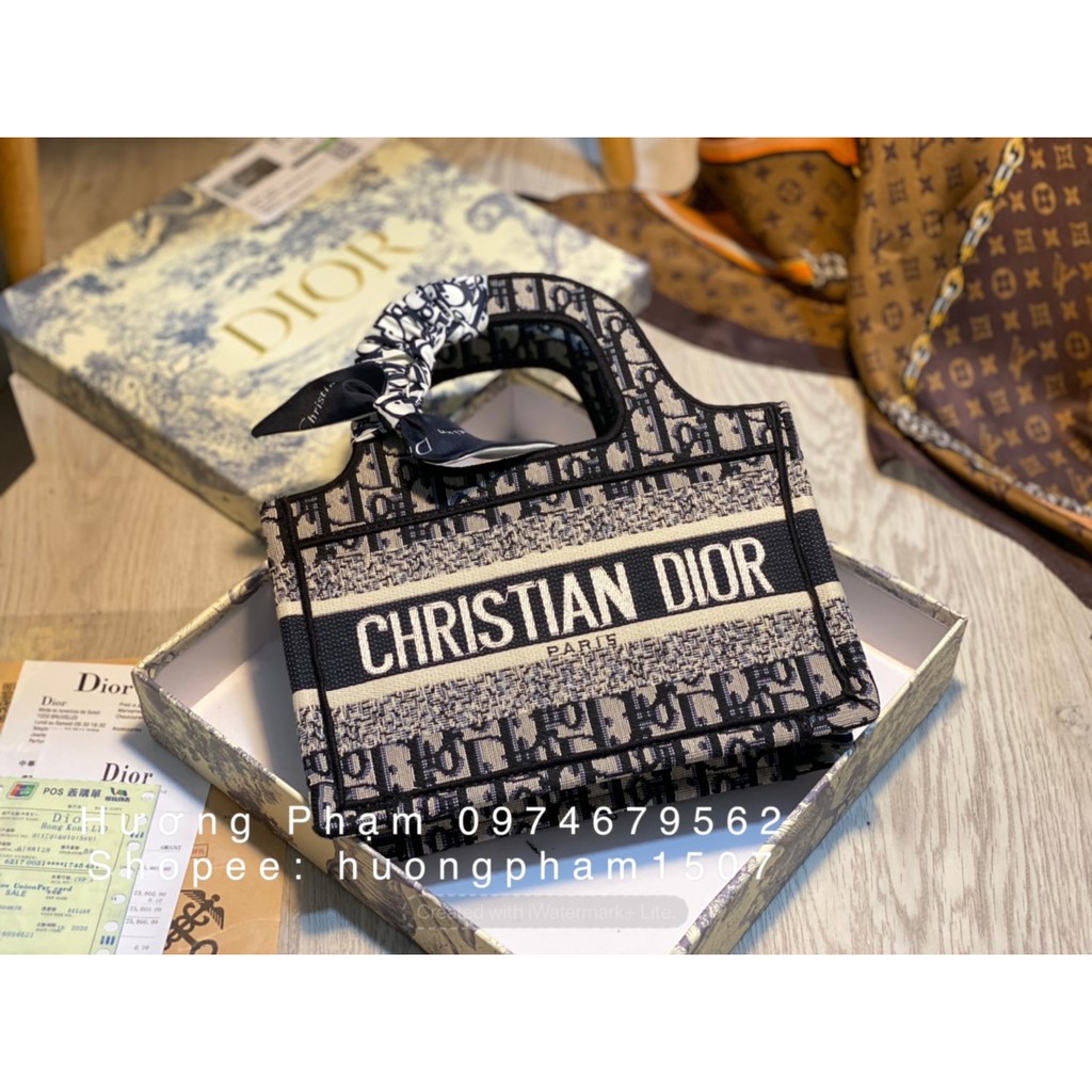 TÚI XÁCH DI Ô SIZE 24 FULLBOX TẶNG KHĂN