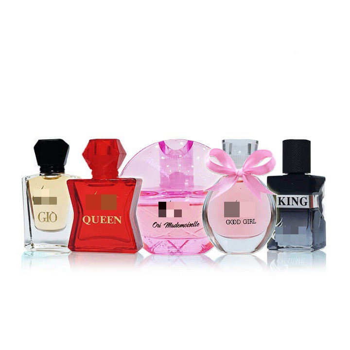 Nước hoa mini 10ml các loại (GOOD GIRL ; QUEEN ; KING ; ORI ; GIÒ ; SET 5 MINI)