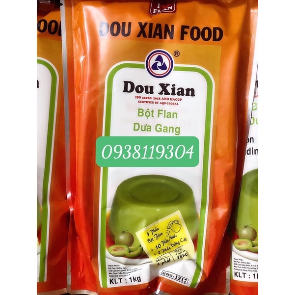 Bột rau cau plan puding dưa gang ( lưới) dow xian 1kg