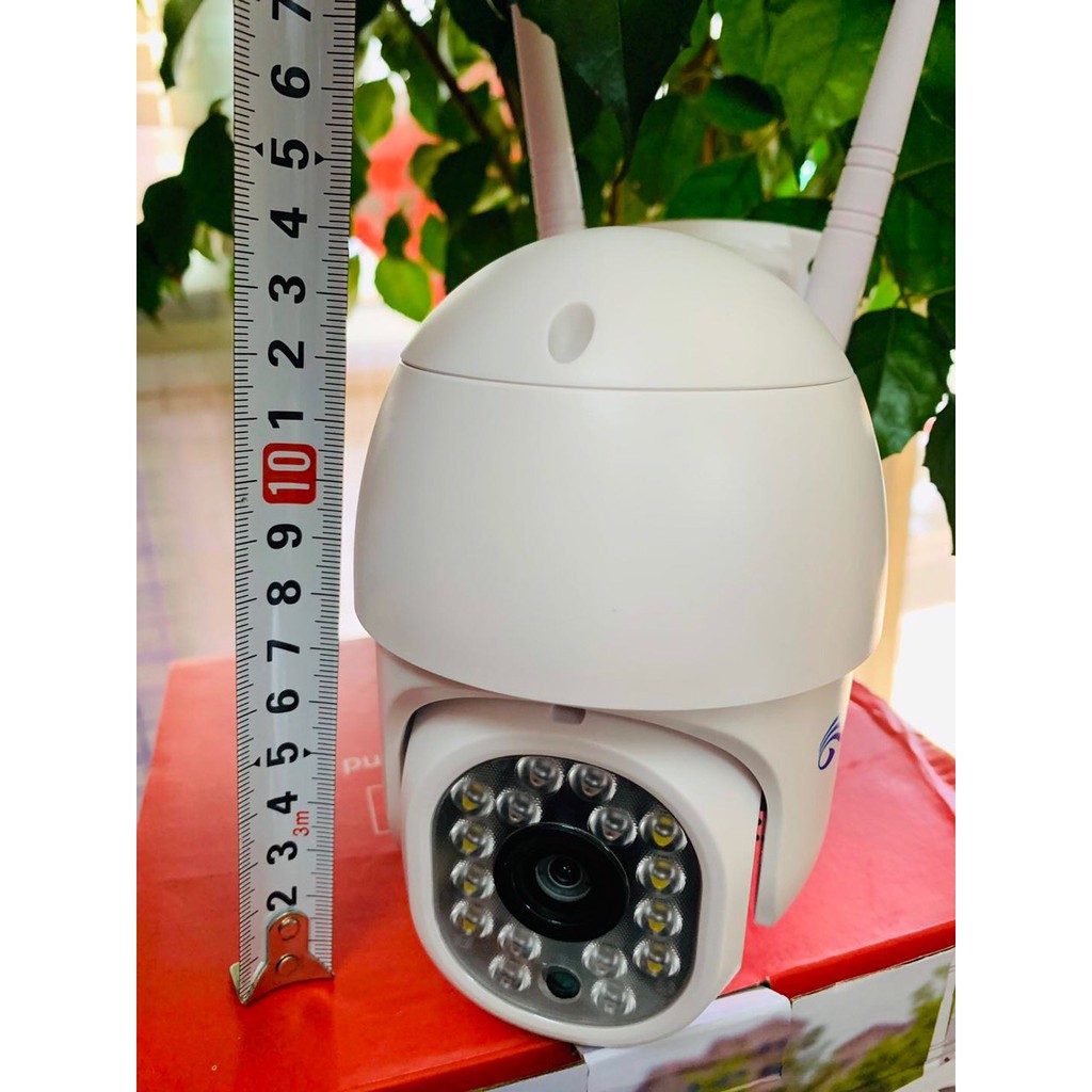Camera yoosee wifi 16 đèn xoay 360 ngoài trời, có màu ban đêm, chống mưa, chống nước, chống chộm kèm thẻ 64Gb | BigBuy360 - bigbuy360.vn