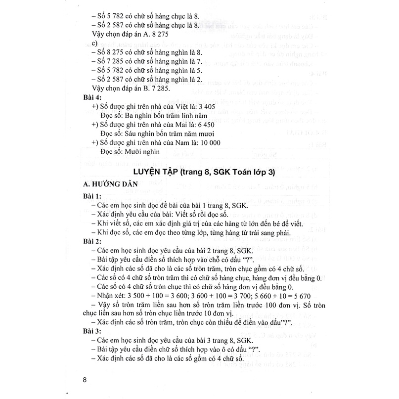 Sách Tham Khảo - Bài Giảng &amp; Hướng Dẫn Học Toán Lớp 3 - Tập 2 (Dùng Kèm SGK Kết Nối Tri Thức Với Cuộc Sống) - HA