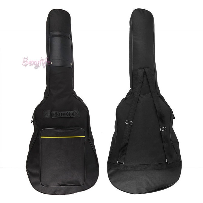 Túi Đựng Đàn Guitar 41 Inch Dày Dặn Kèm Vỏ Bọc Chuyên Dụng Cho Nữ