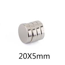 Nam châm viên siêu mạnh hình tròn GAOMS, các kích thước - N35