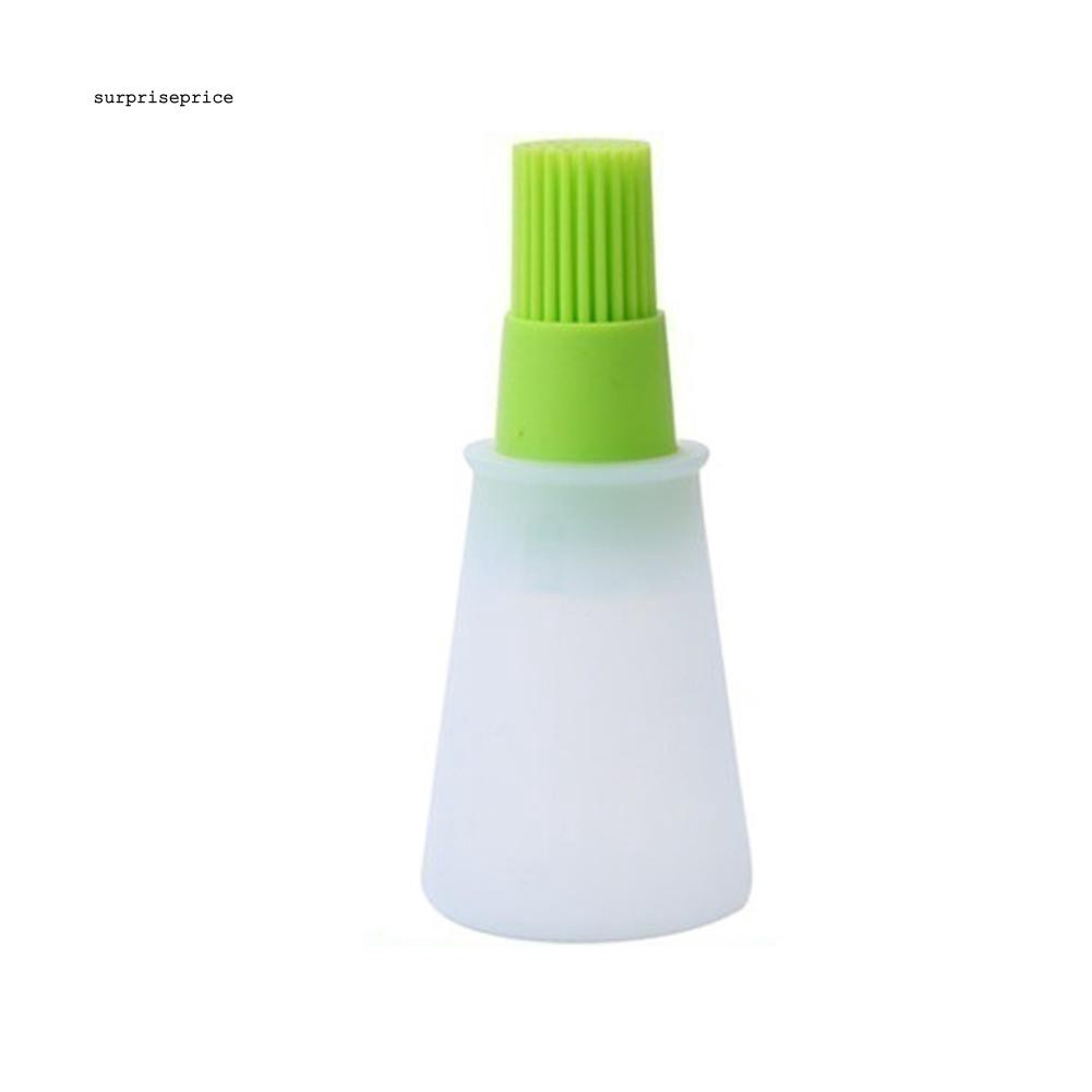 Lọ silicon đựng dầu kèm đầu cọ phết tiện lợi