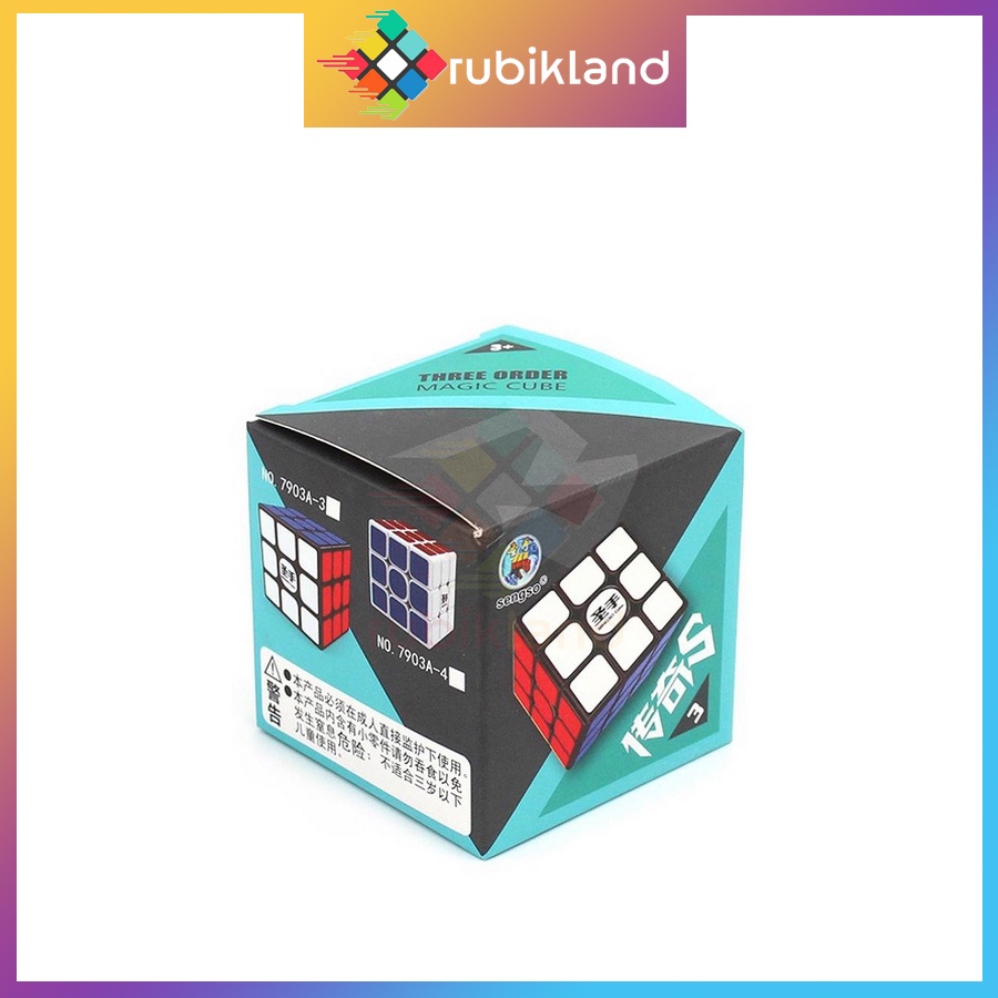 Rubik 3x3 ShengShou Legend S Khối Lập Phương Đồ Chơi Rubic 3 Tầng Viền Đen