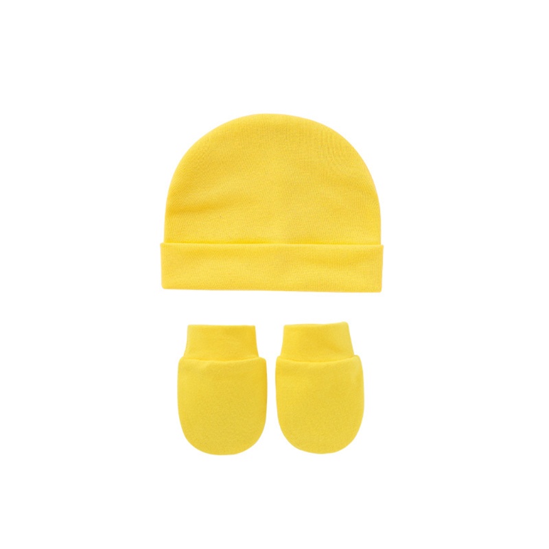 2 Mũ Trùm Đầu Bảo Vệ Chống Trầy Dành Cho Trẻ Sơ Sinh