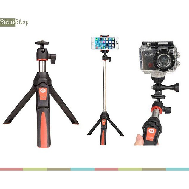 Benro MK10 - Chân Đế Tripod Kiêm Gậy Chụp Hình Selfie