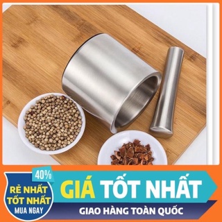 Chày + cối inox
