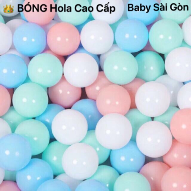 Sài Gòn set 100 bóng hola cao cấp đếm đủ và tặng sọt đựng