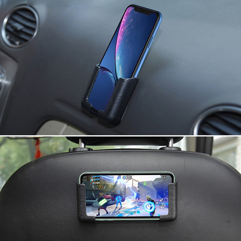 Giá đỡ điện thoại SEAMETAL dán trên xe hơi bằng kim loại tự dính thông dụng
