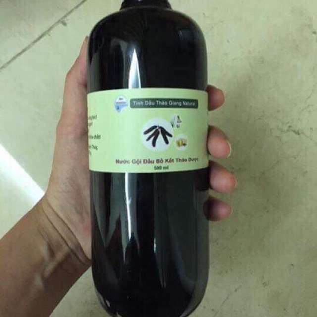 Nước gội đầu bồ kết thảo dược