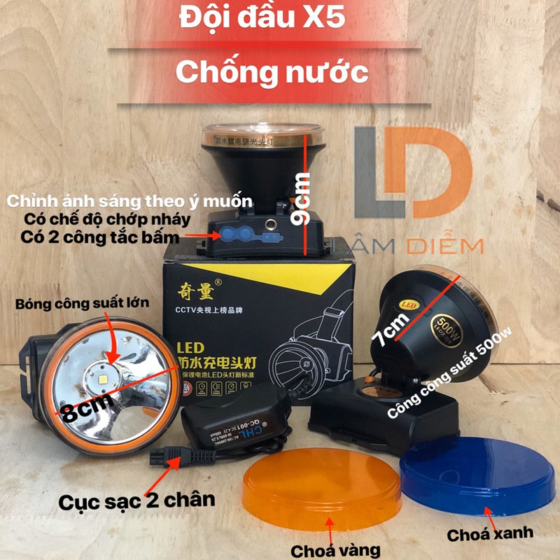 ĐÈN ĐỘI KÍN NƯỚC SIÊU SÁNG CÔNG SUẤT LỚN 3 CHẾ ĐỘ SÁNG VÀ ĐỔI MÀU ÁNH SÁNG TUỲ CHỌN