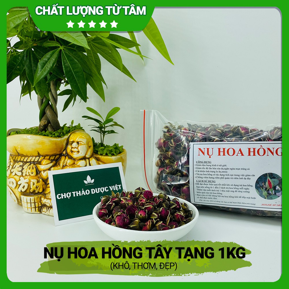 [Giá Sỉ] 1Kg Hoa Hồng Tây Tạng (Khô, Thơm, Đẹp)