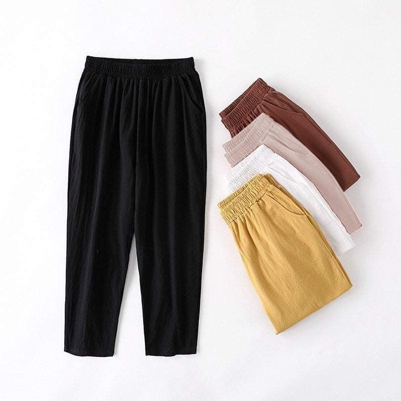 Quần Đũi baggy thái mềm mịn vải thái xước nhẹ măcf cực kì thoải mãi