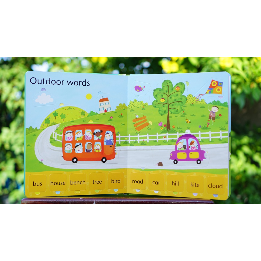 Sách Bé làm quen chữ cái Lift-the-Flap Word Book