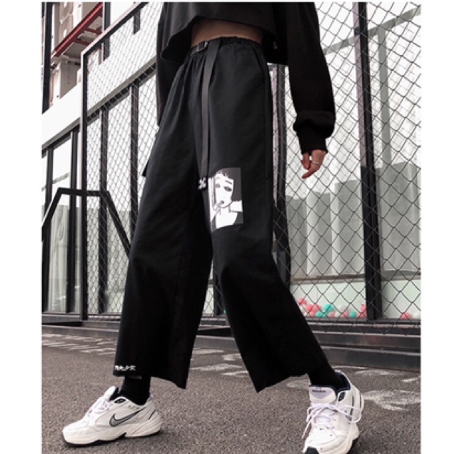 Quần Kaki Suông Ulzzang Siêu Cá Tính Unisex | BigBuy360 - bigbuy360.vn