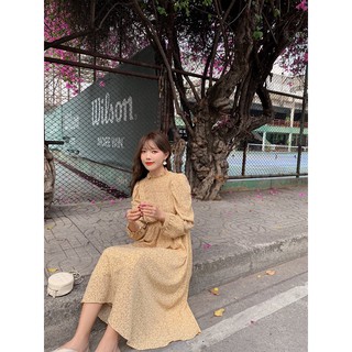 VÁY HOA NHÍ MAXI DÁNG TIỂU THƯ