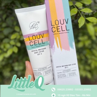 DƯỠNG THỂ LOUV CELL CRYSTAL WHITENING BODY LOTION SPF5