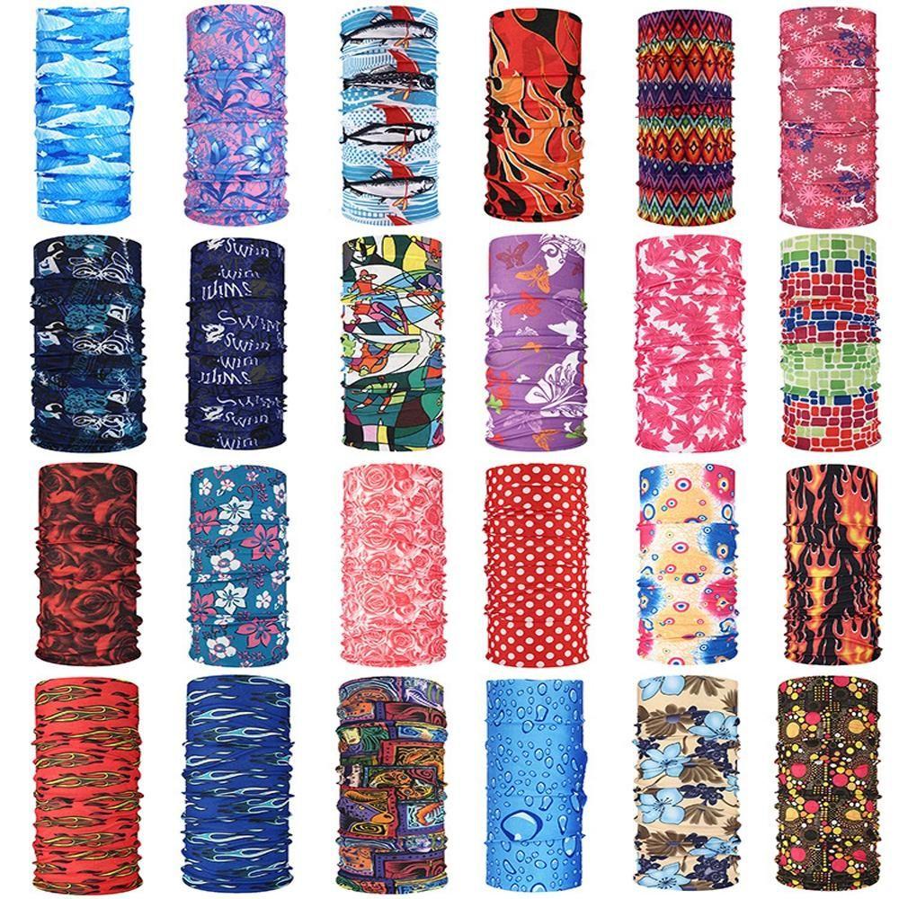 Khăn Choàng Cổ Bandana Đa Phong Cách In Họa Tiết Cho Hoạt Động Đạp Xe