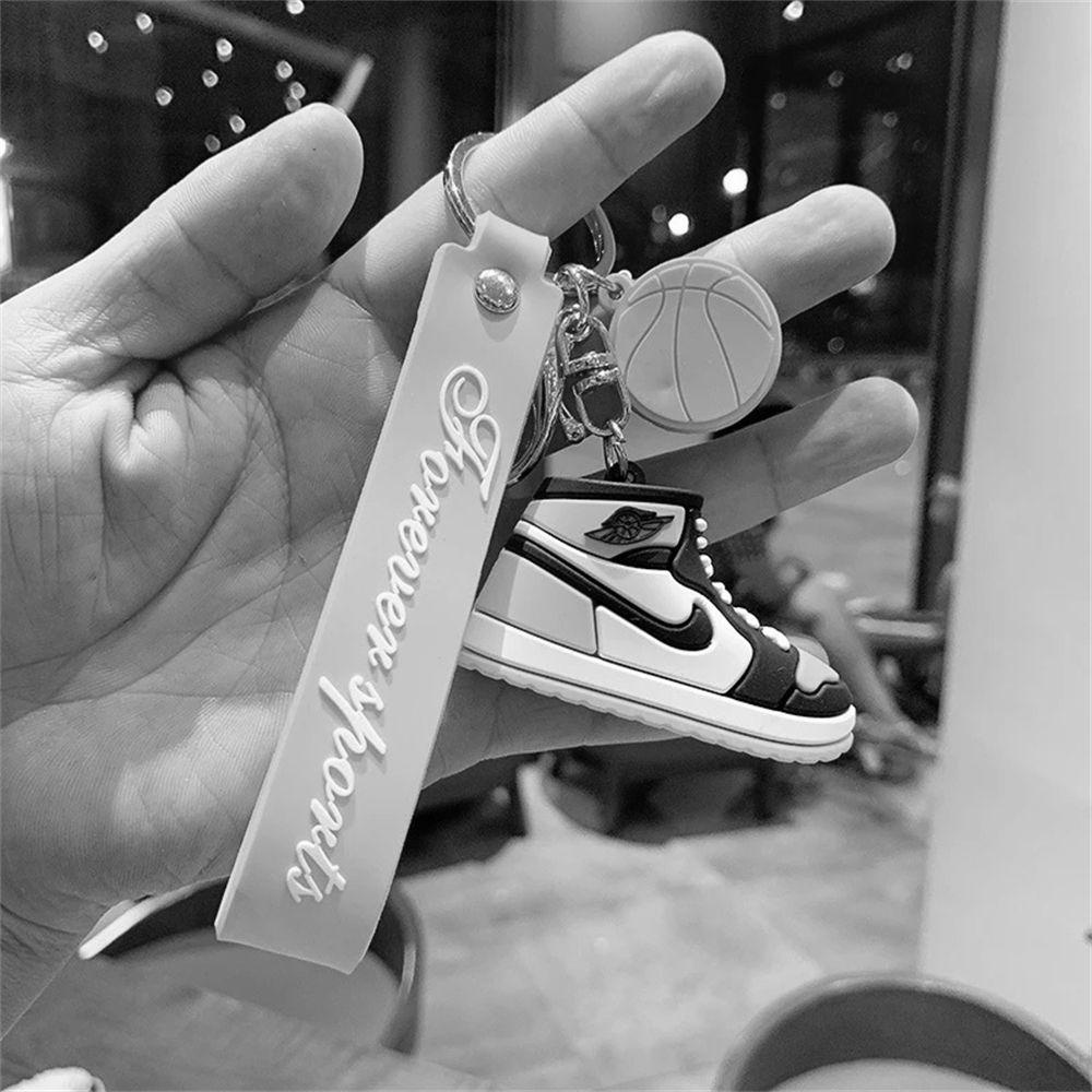 DARNELL Móc Khóa Hình Đôi Giày Bóng Rổ Thời Trang