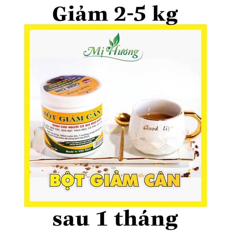 [Tăng bình + muỗng] Bột cà phê ngũ cốc giảm cân mị hương vị coffee