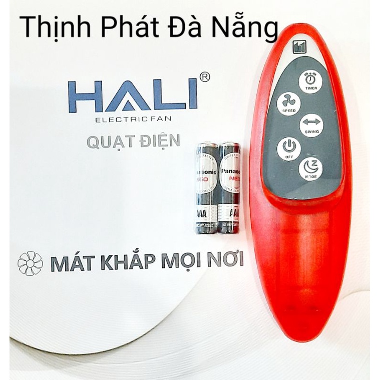 Remote quạt Hali, điều khiển quạt Hali, Remote Hali - dùng được cho tất cả dòng quạt điều khiển Hali