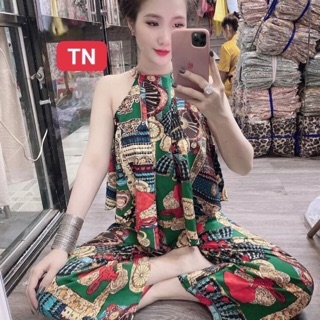 sét cổ yếm thổ cẩm