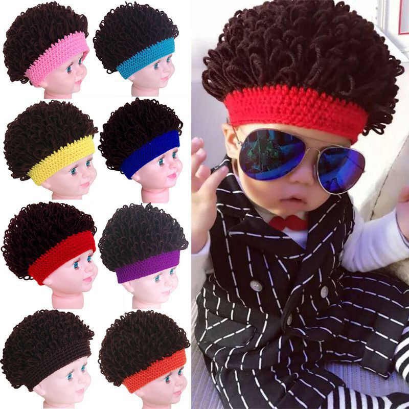 (Hàng hot trend- độc, lạ)Mũ len tóc xù siêu xinh cho bé, mũ len móc tay