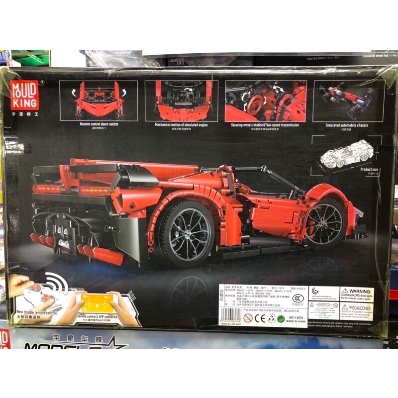 Xếp hình nonlego Technic - Mould King 13079