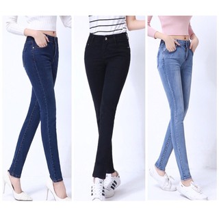QUẦN JEAN NỮ TRƠN LƯNG CAO VẢI CO GIÃN SIZE 25-35 HÀNG CÔNG TY