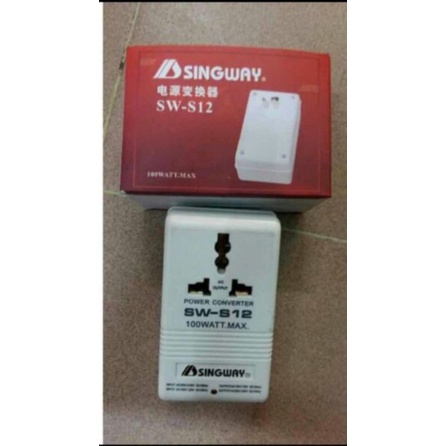Bộ chuyển nguồn 220V xuống 110V  S12