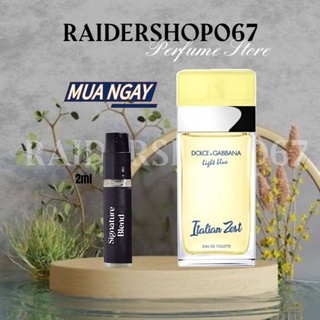 Nước hoa nữ d&g light blue italian zest