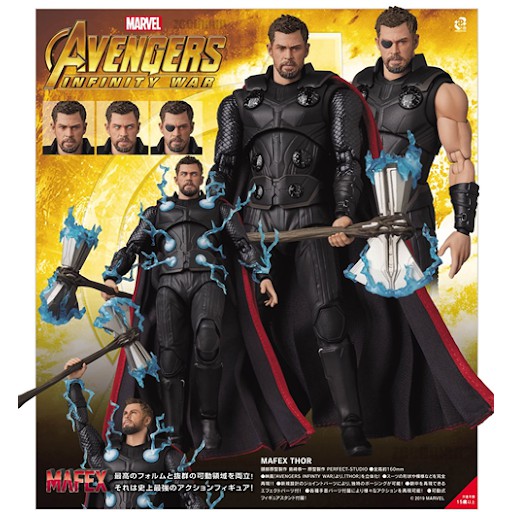 MÔ HÌNH CHÍNH HÃNG MAFEX THOR INFINITY WAR OPEN