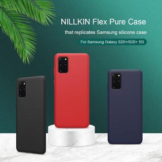 Ốp điện thoại NILLKIN bằng silicon màu trơn cho Samsung Galaxy S20 Plus/S20 Plus 5G