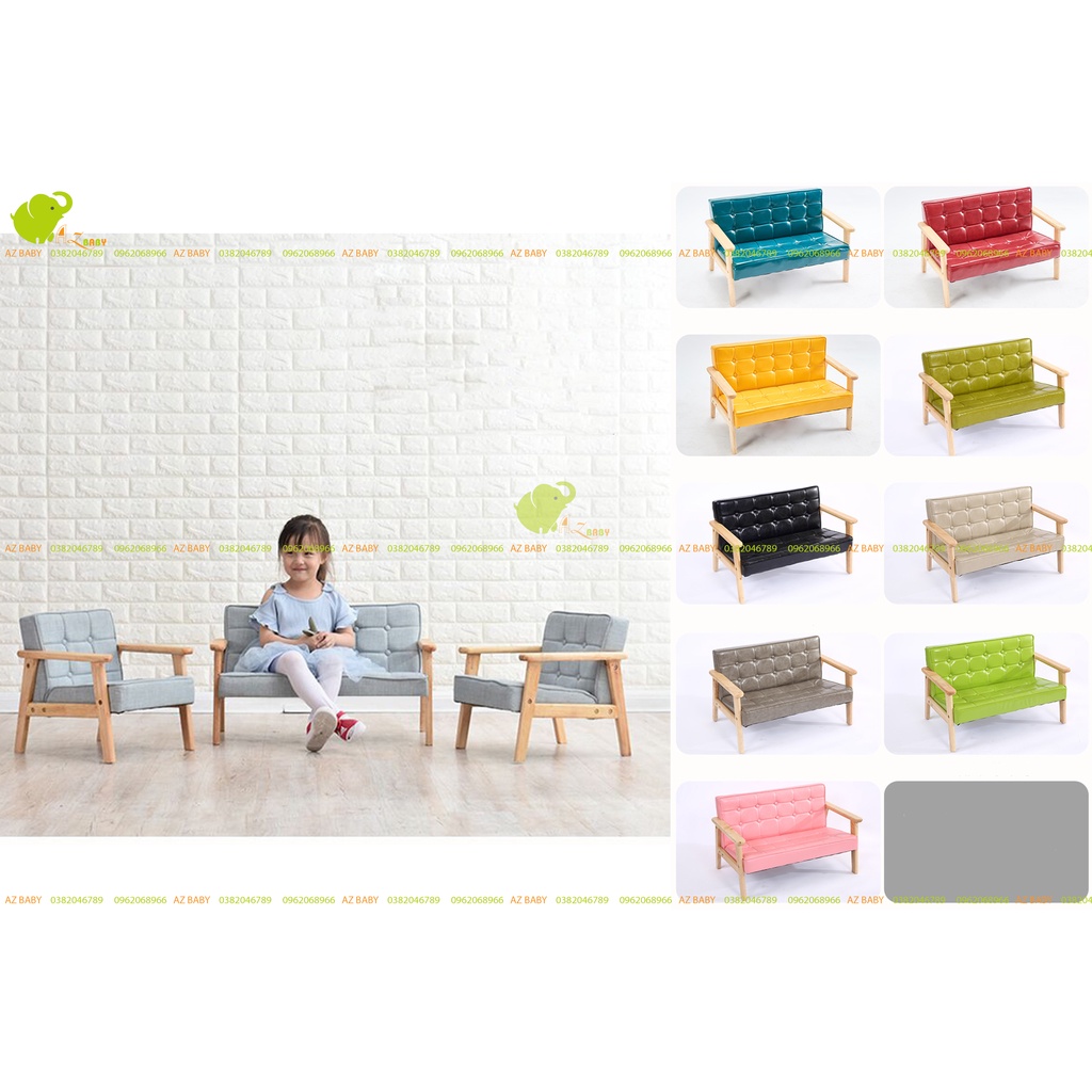 Văng sofa corgo đôi cho bé