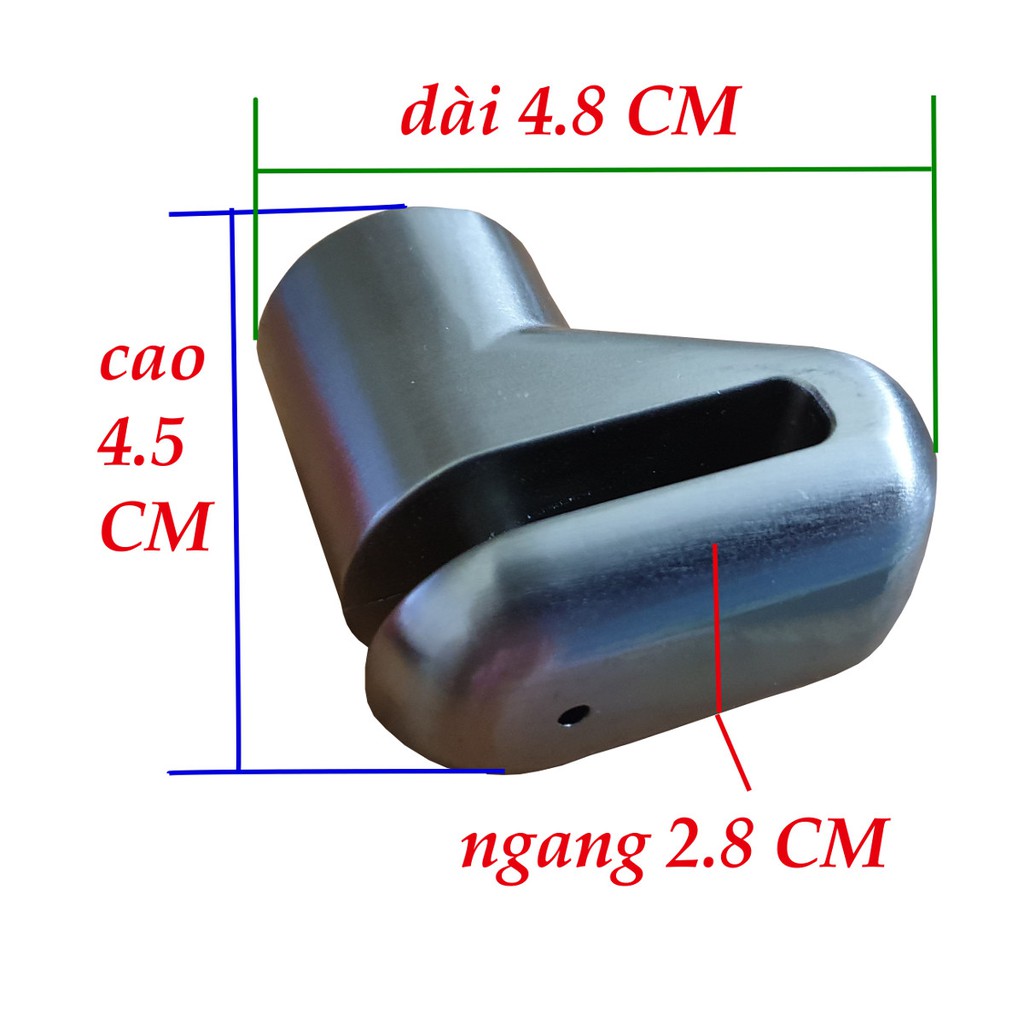 Khóa đĩa chống trộm xe máy Vương Miện cỡ nhỏ