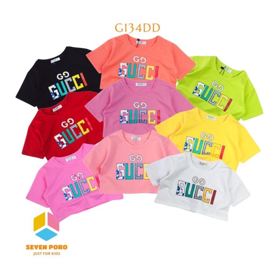 Áo Thun Croptop Bé Gái G134 Size 38-45kg - SevenPoro - G&K Kids