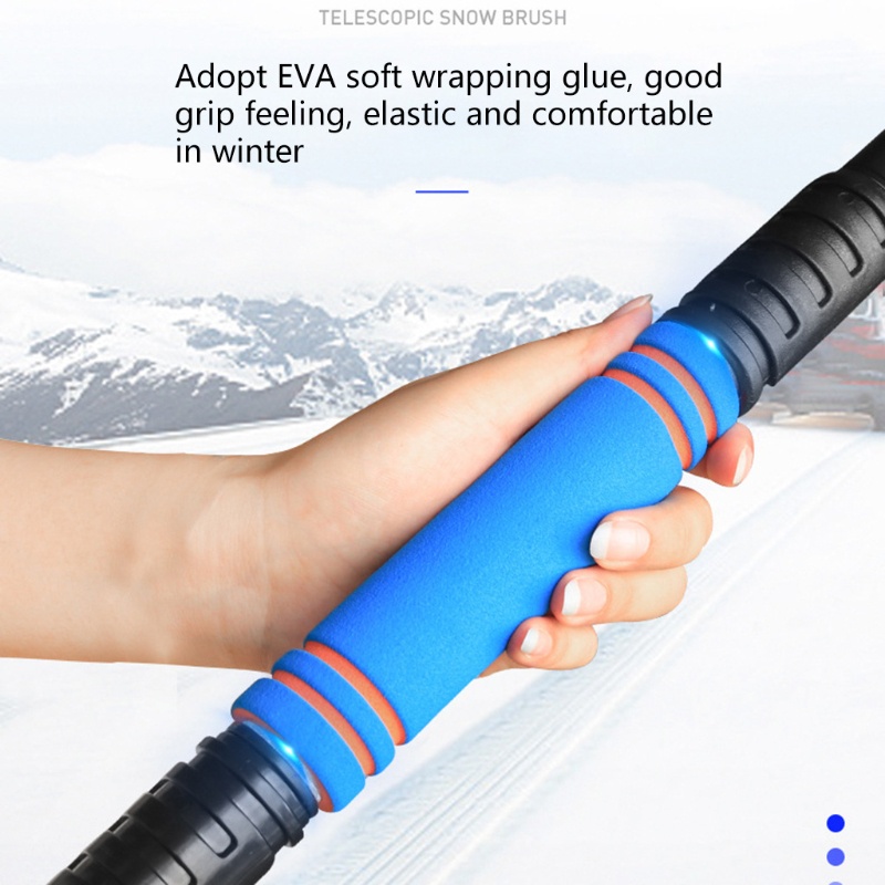 Dụng Cụ Nạo Tuyết Cho Kính Xe Hơi Van-SUV Có Thể Tháo Rời