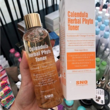 Nước hoa cúc SNO Calendula Herbal Phyto Toner 200ml | BigBuy360 - bigbuy360.vn
