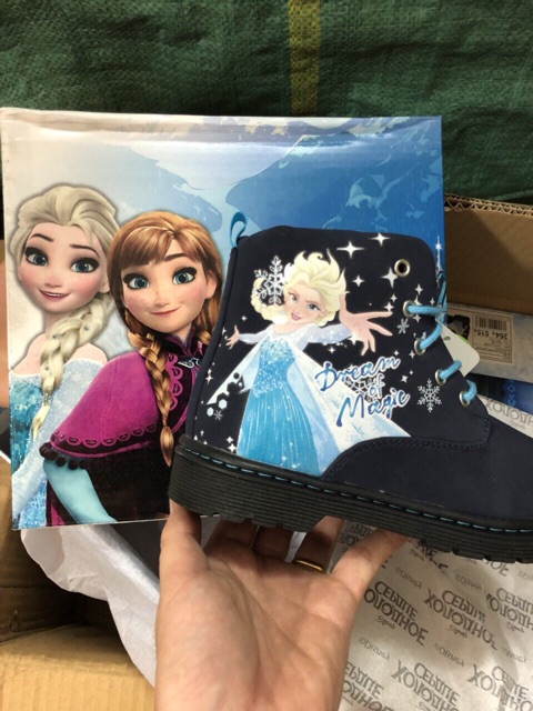 Giày elsa xinh sz 26 27 giá 160k