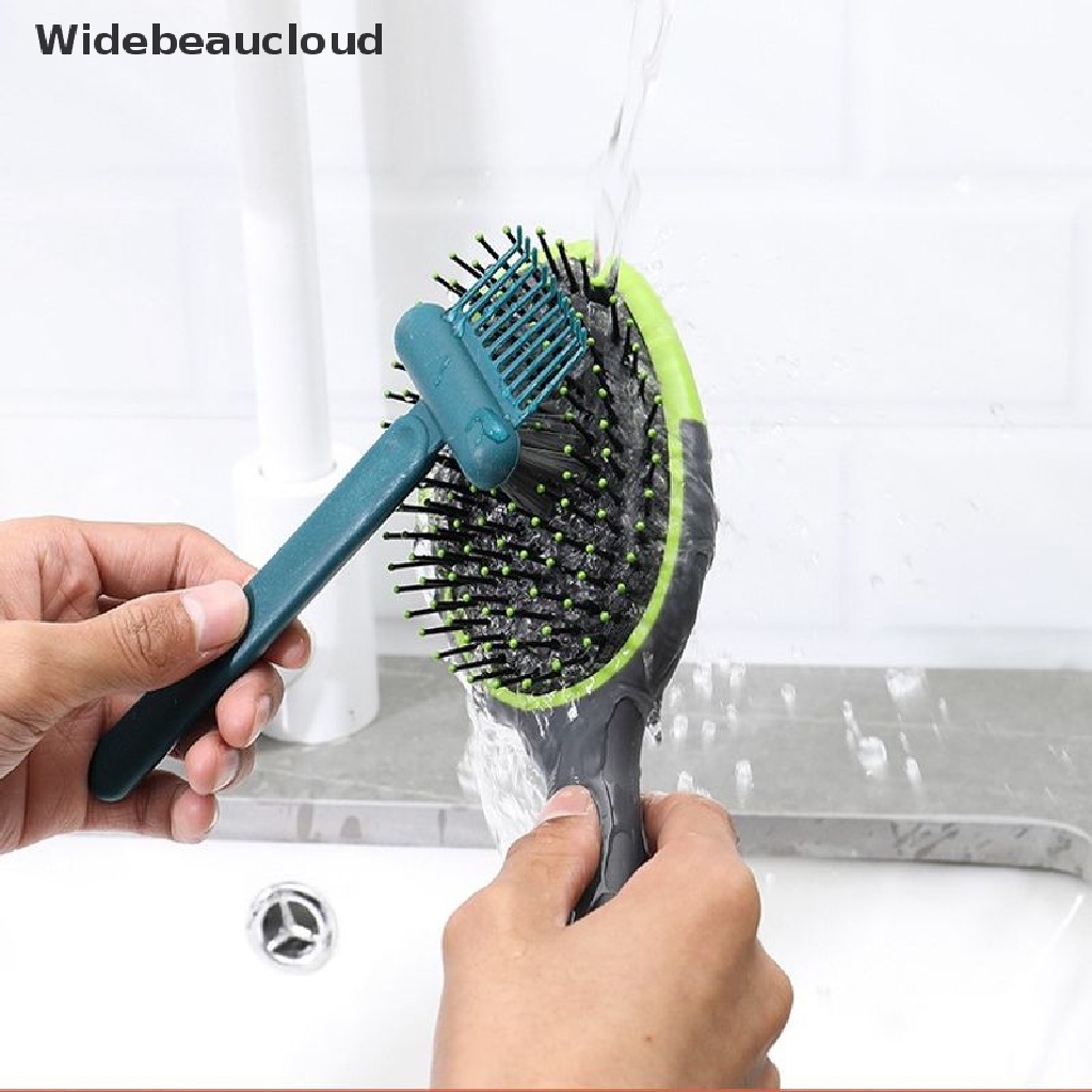 Dụng cụ vệ sinh cho lược chải tóc tiện dụng với tay cầm bằng nhựa