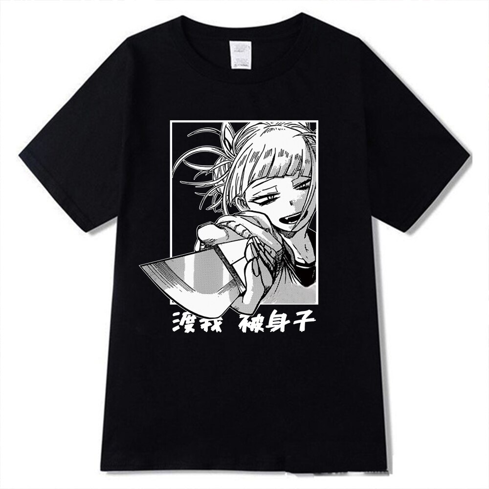 Áo thun in hinh My Hero Academia Anime T-Shirt Hentai Himiko Toga độc đẹp cực HOT