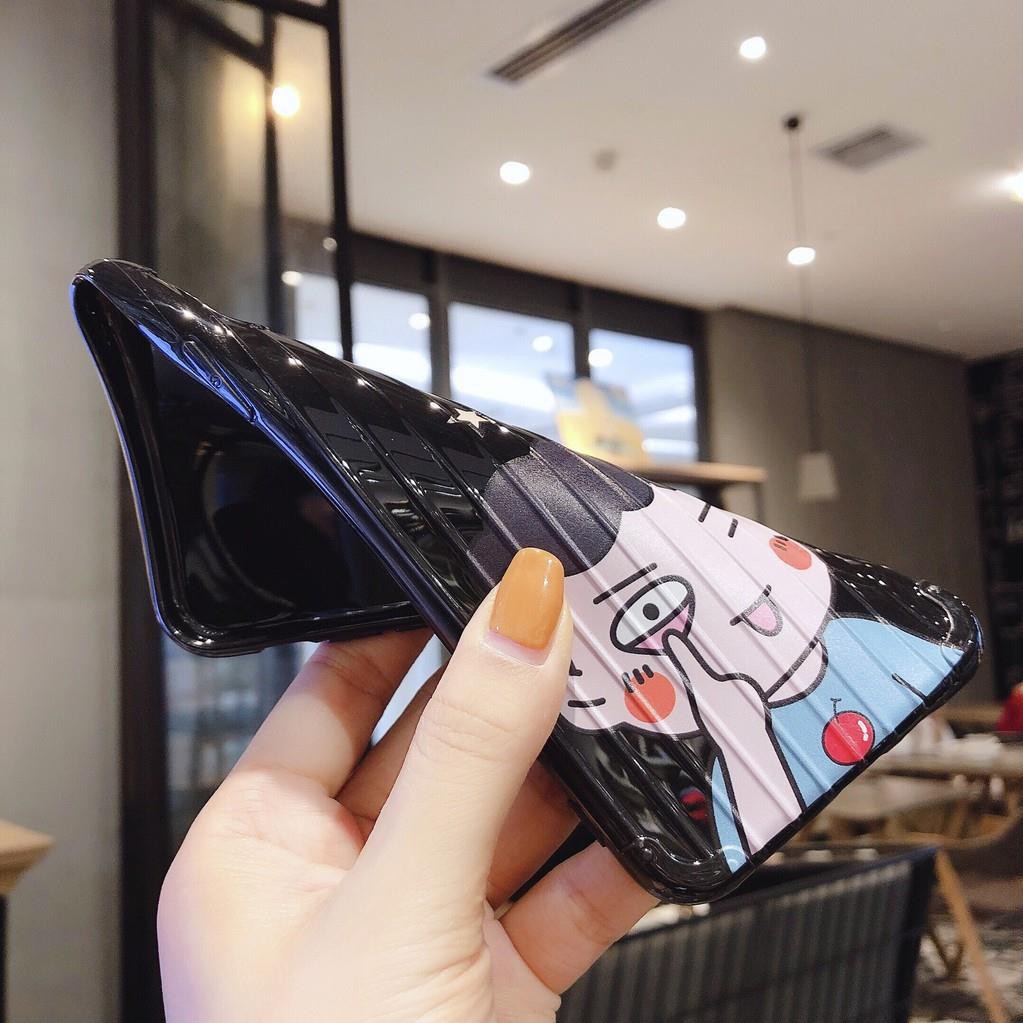 ỐP LƯNG DẺO SỌC VÂN VALI CHO IPHONE 7/7Plus/6/6S/6S PLUS/6 PLUS/8/8PLUS/X/XS MAX/IP11