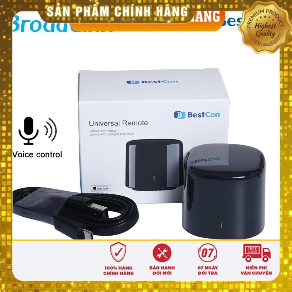 [bh 3 tháng] Bộ Điều Khiển Hồng Ngoại BroadLink RM4c Mini Phiên Bản Quốc Tế 2020