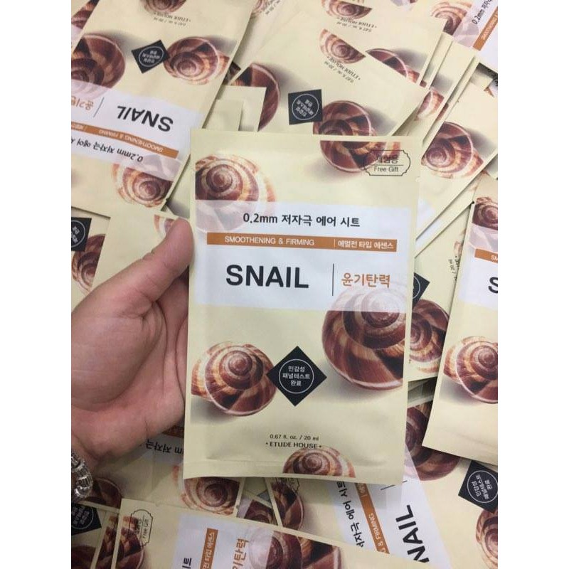 Mặt nạ giấy mỏng 0.2 Mm chiết xuất Ngọc Trai Pearl Etude House | Thế Giới Skin Care