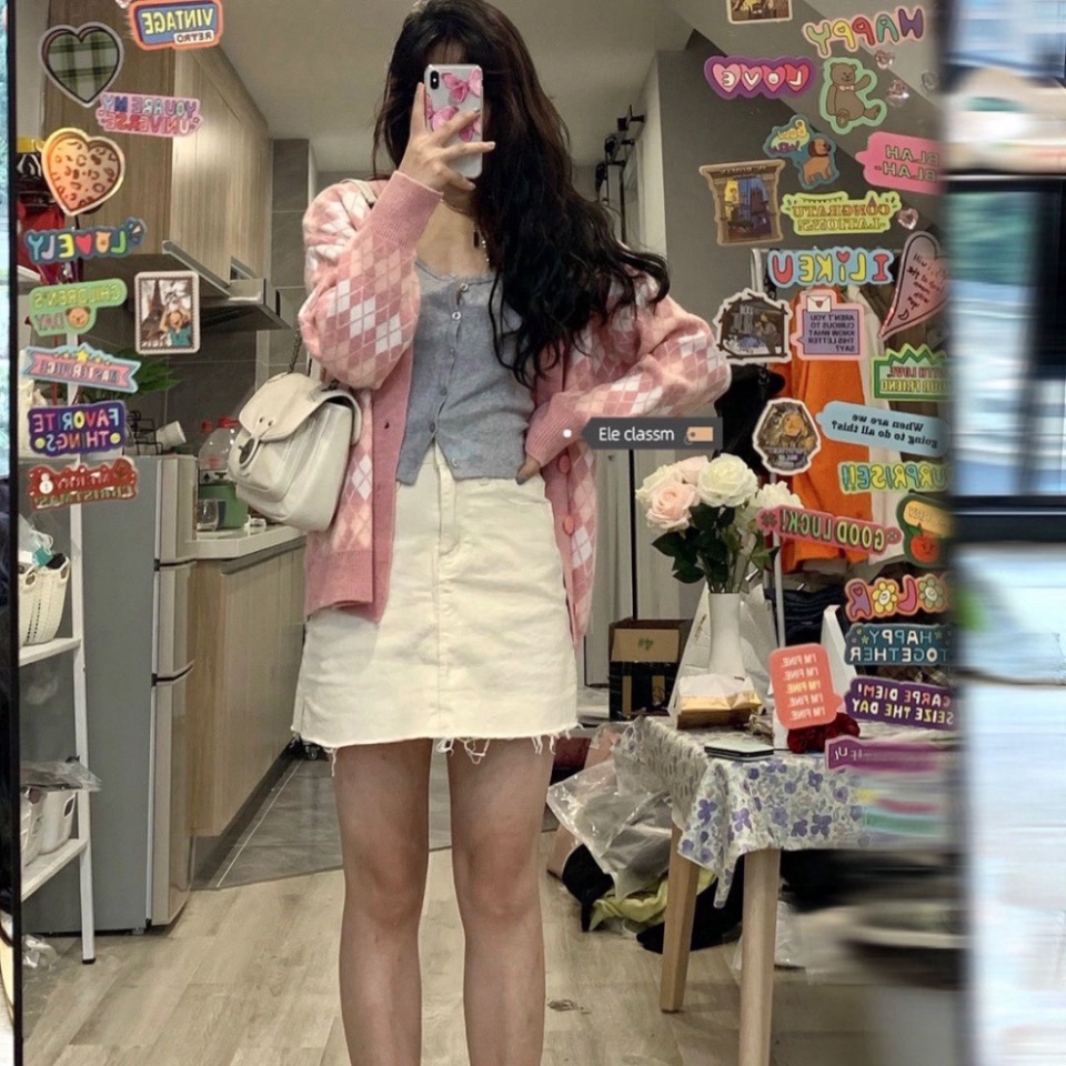 Áo Len Cardigan Trám Dáng Thụng, Cardigan Nữ Holly Tiểu thư điệu đà Cá Tính New DARA.boutique | BigBuy360 - bigbuy360.vn