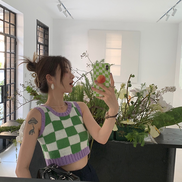 Áo Len Không Tay Thiết Kế Mới Thời Trang Dành Cho Nữ